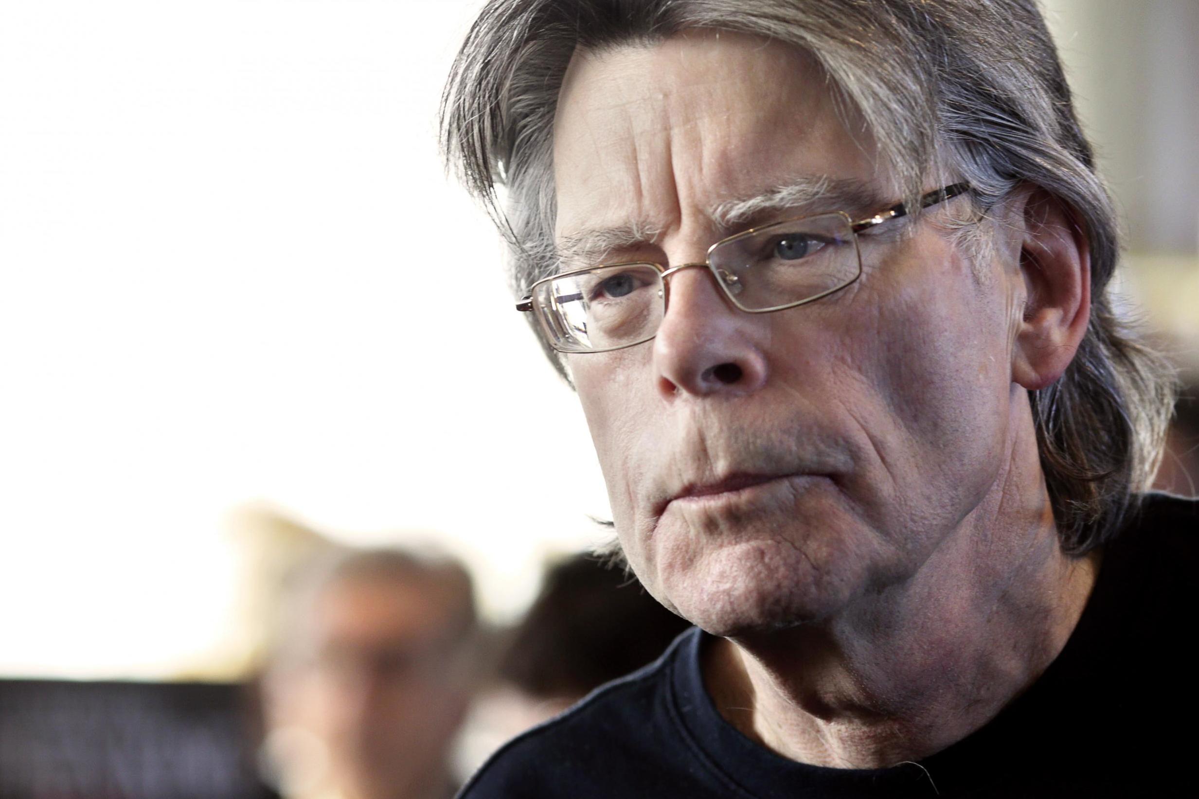 Stephen King on 13 November 2013 in Paris, France.