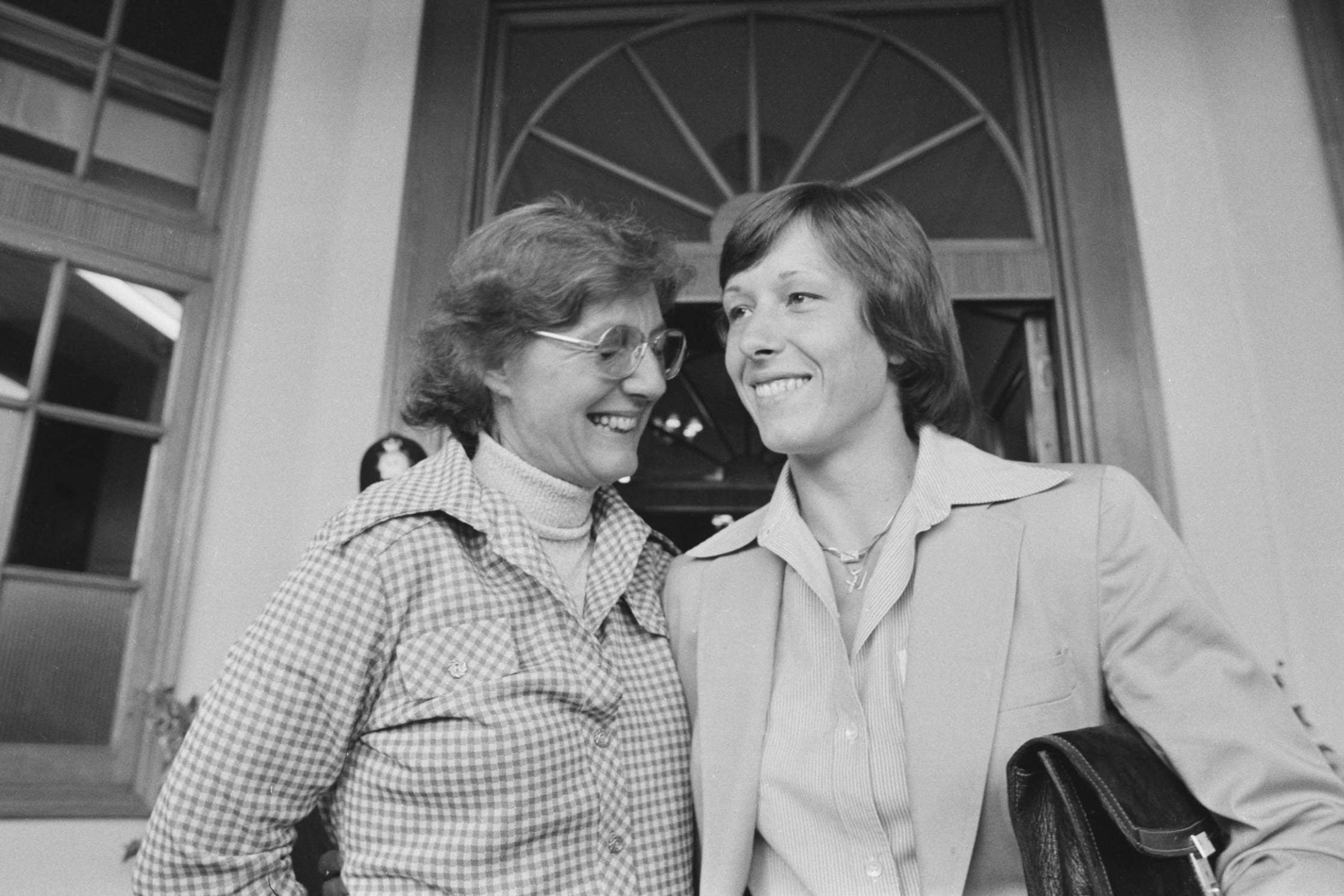 Navratilova with her mother Jana