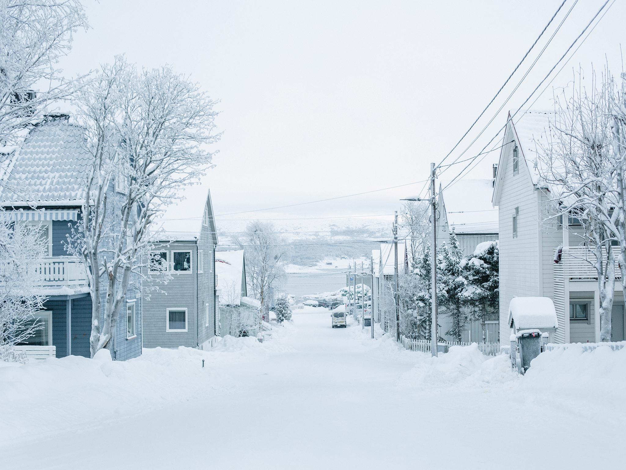 Kirkenes, Norway, home to the struggling Barents Observer