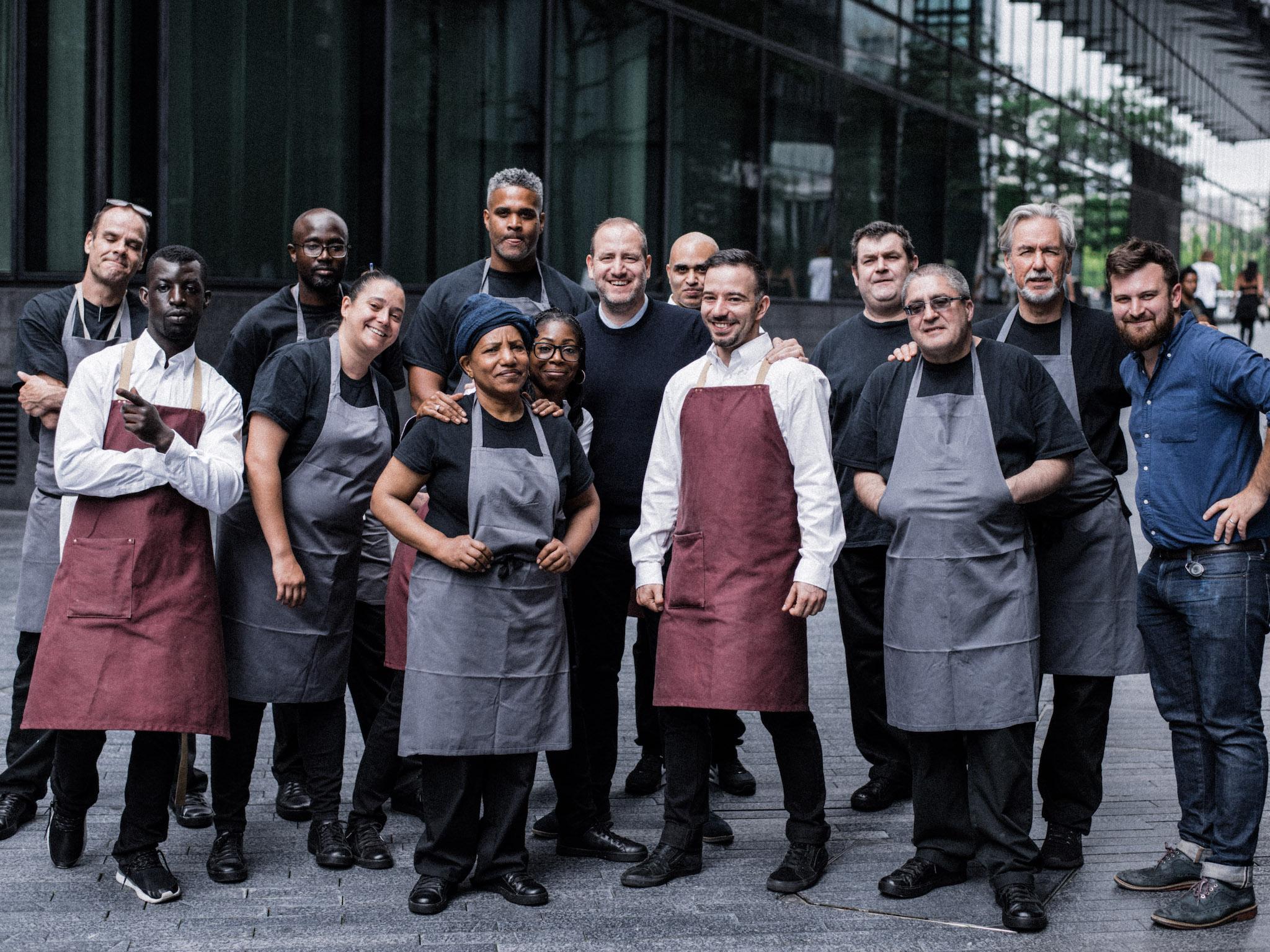 Apprentices at Brigade Bar + Kitchen in south London