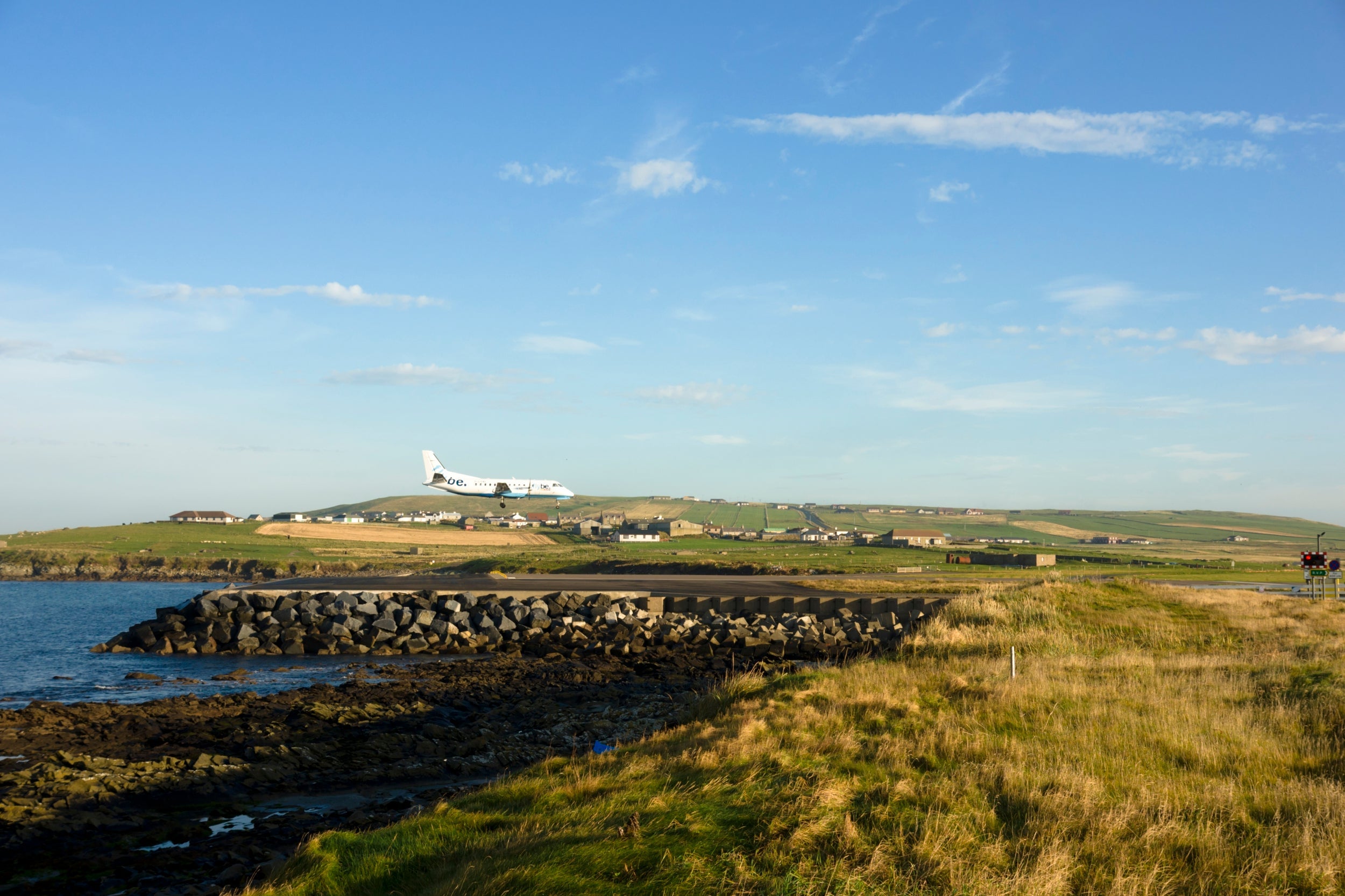 The Flybe service to Shetland lasted just four months