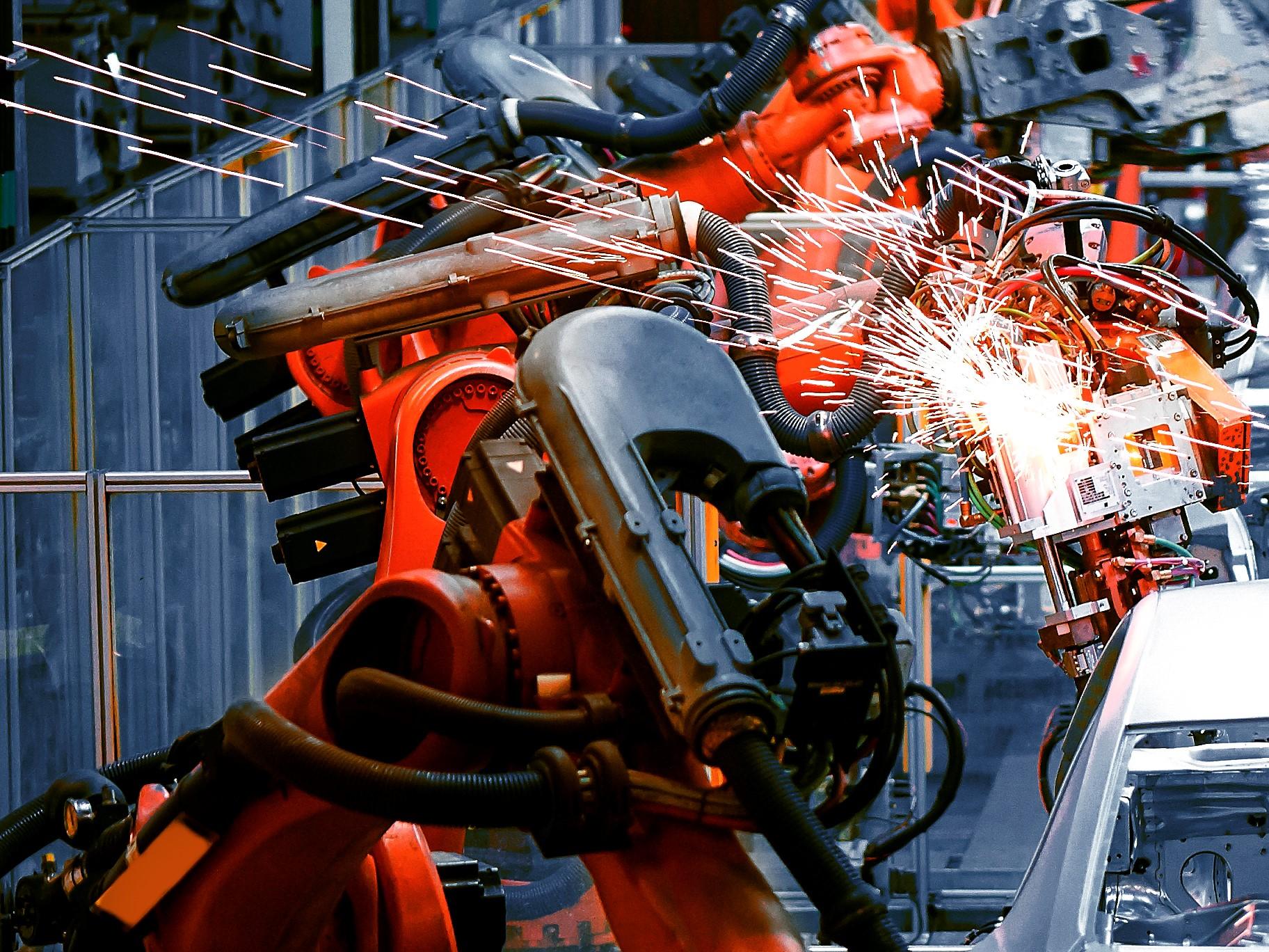 Robots typically use fans to prevent overheating