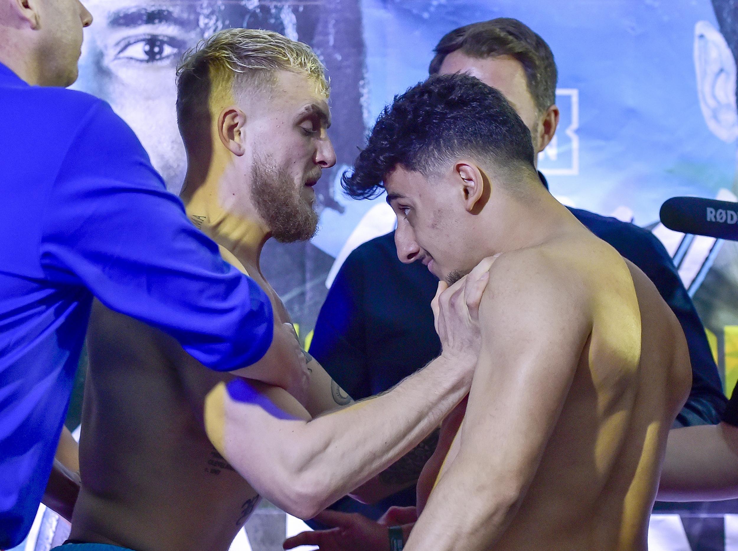 Jake Paul fights Gib this evening