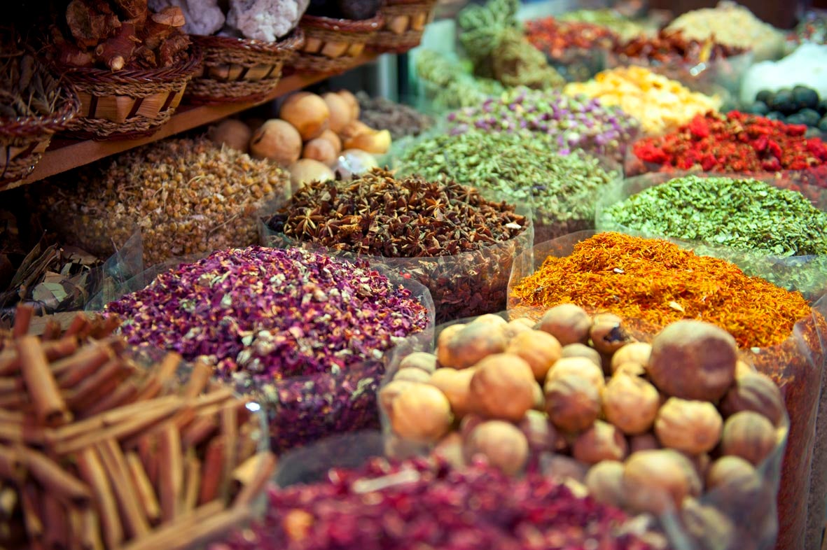 Sniff your way around a spice souk in Deira