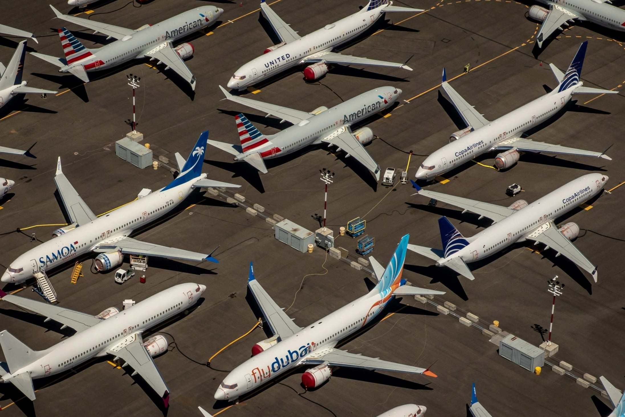 Parked: the Boeing 737 Max