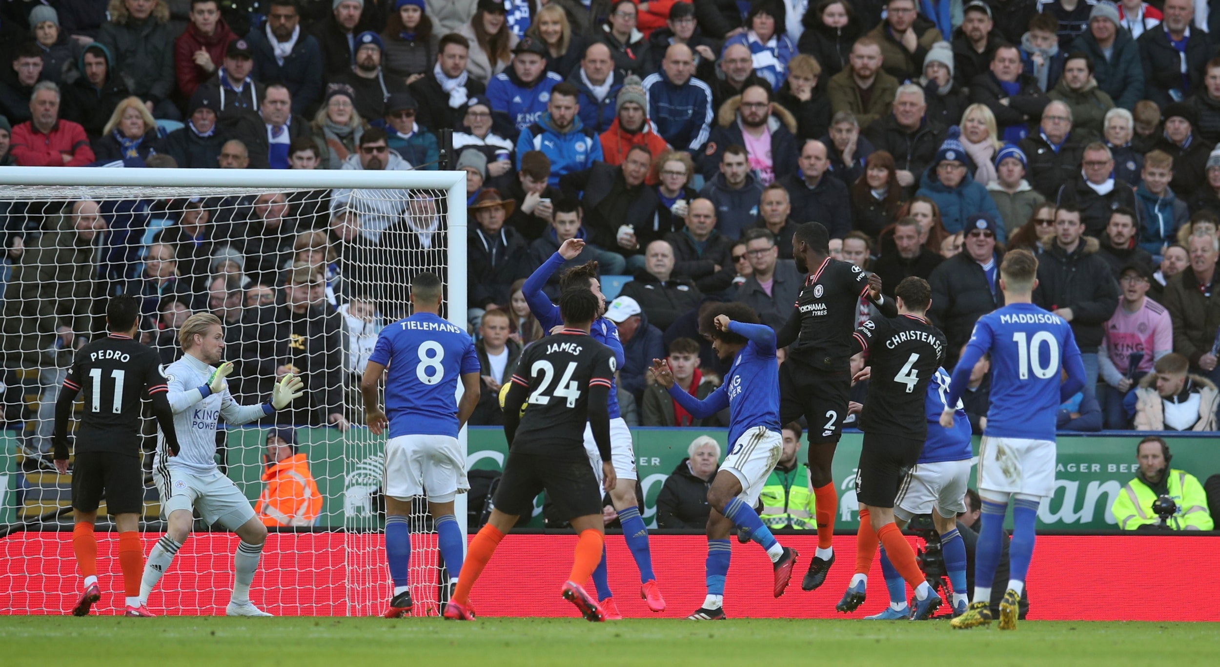 Antonio Rudiger powers a header home (Reuters)