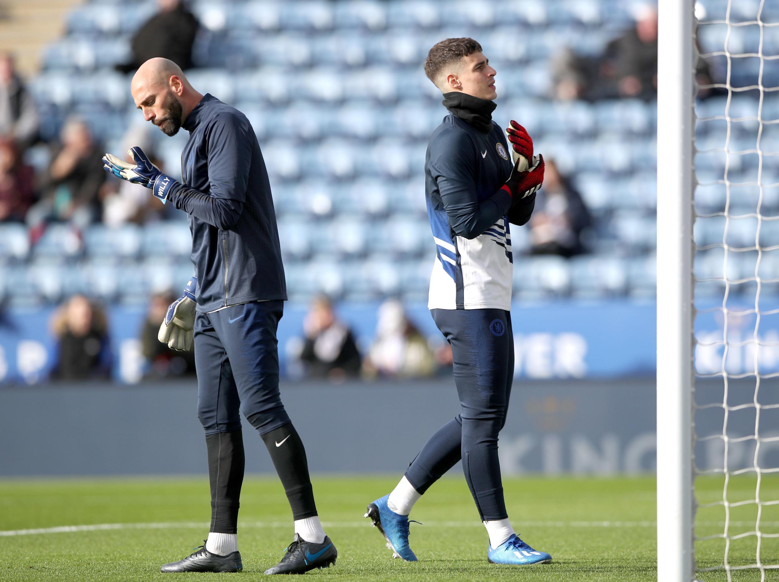 Kepa was left on the bench this weekend