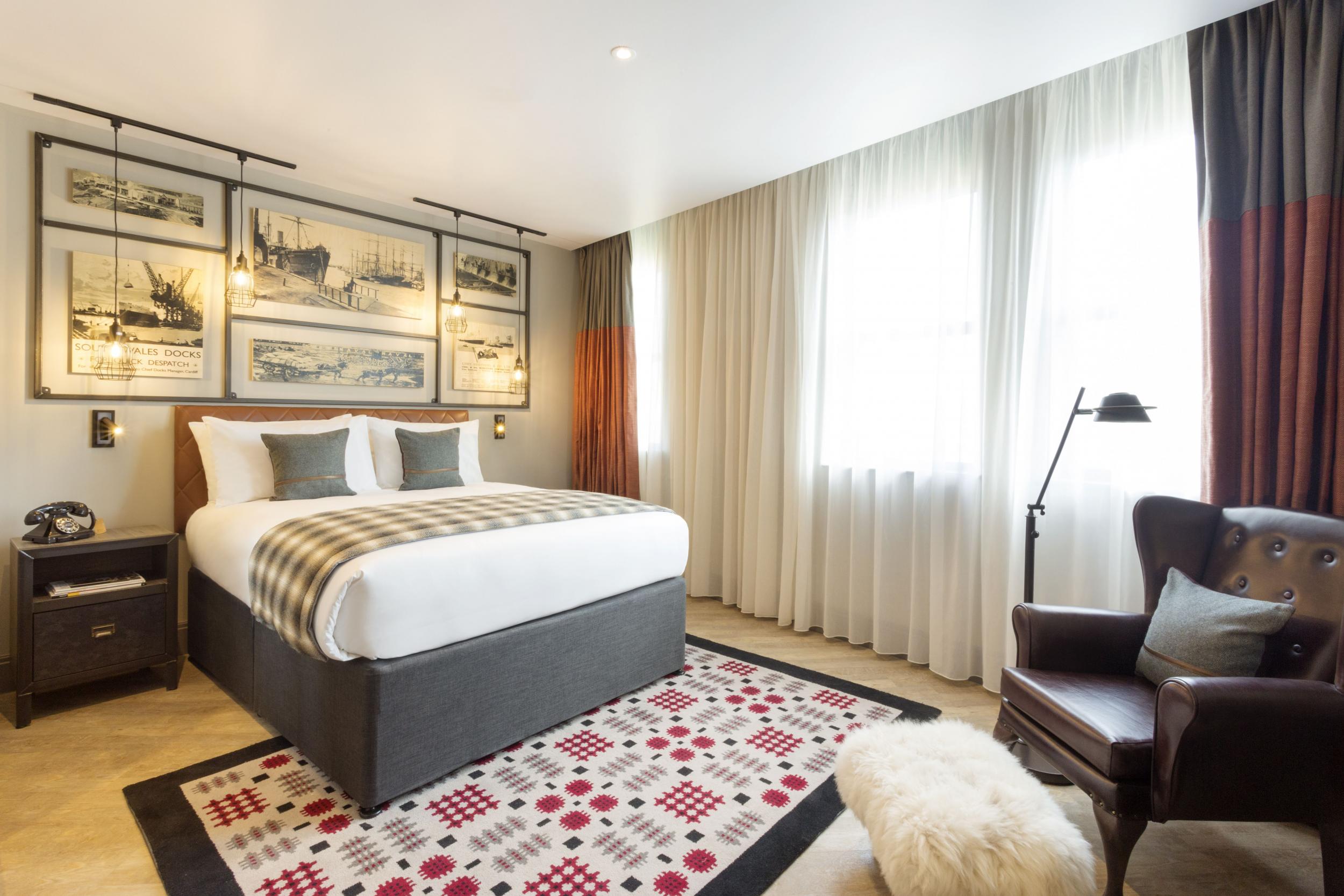 Hotel Indigo’s fun bedrooms are only a small part of the Cardiff experience