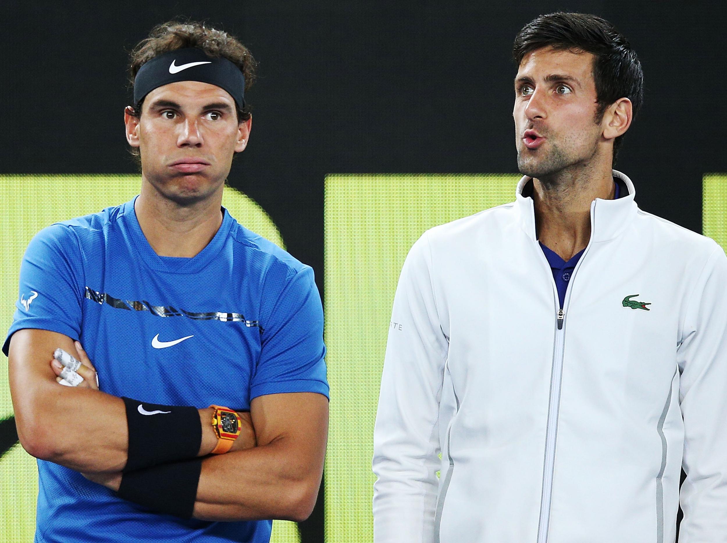 Djokovic edges his encounters with Nadal