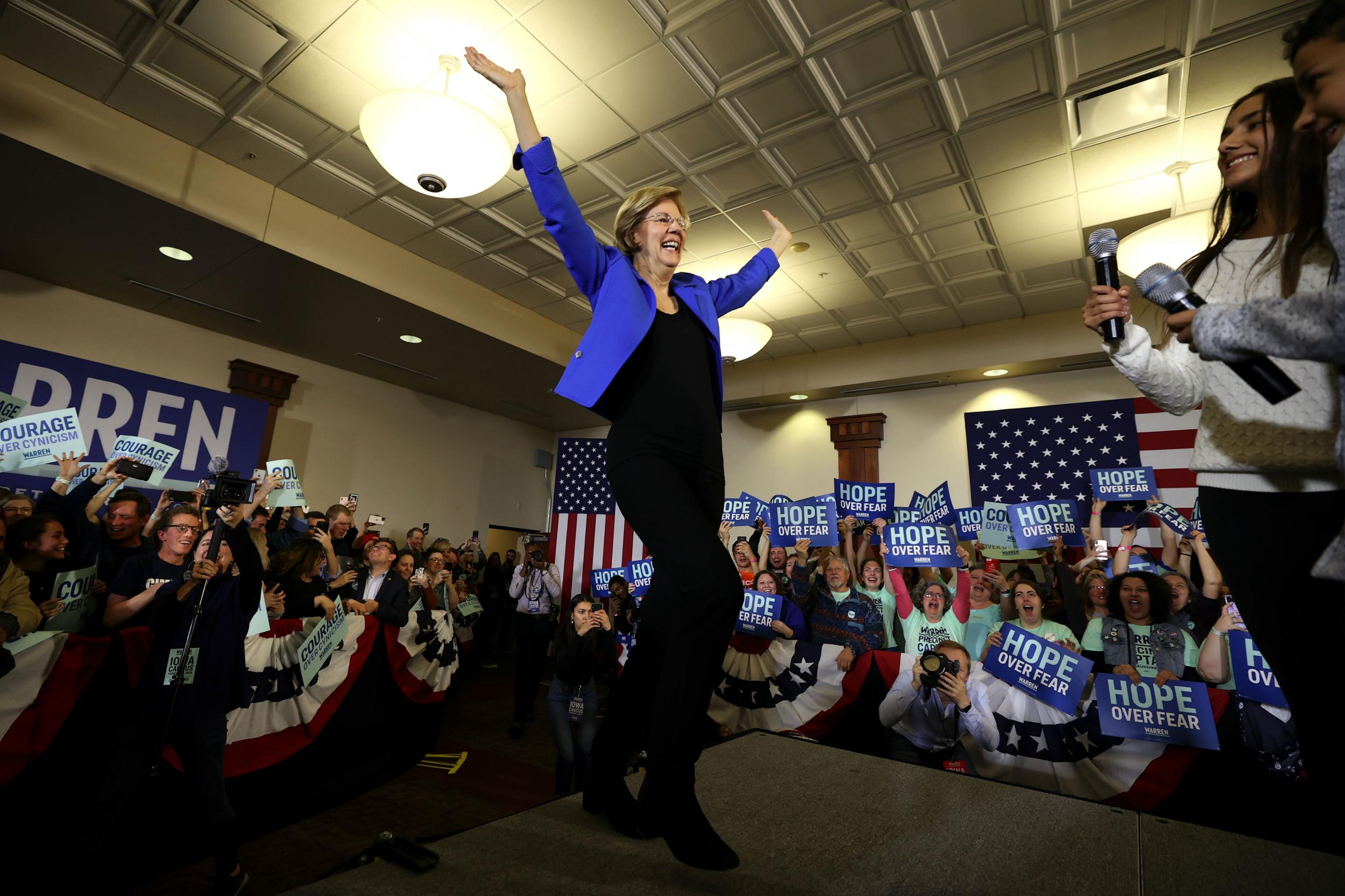 Massachusetts senator says vote has shown 'Americans have a hunger for big structural change'