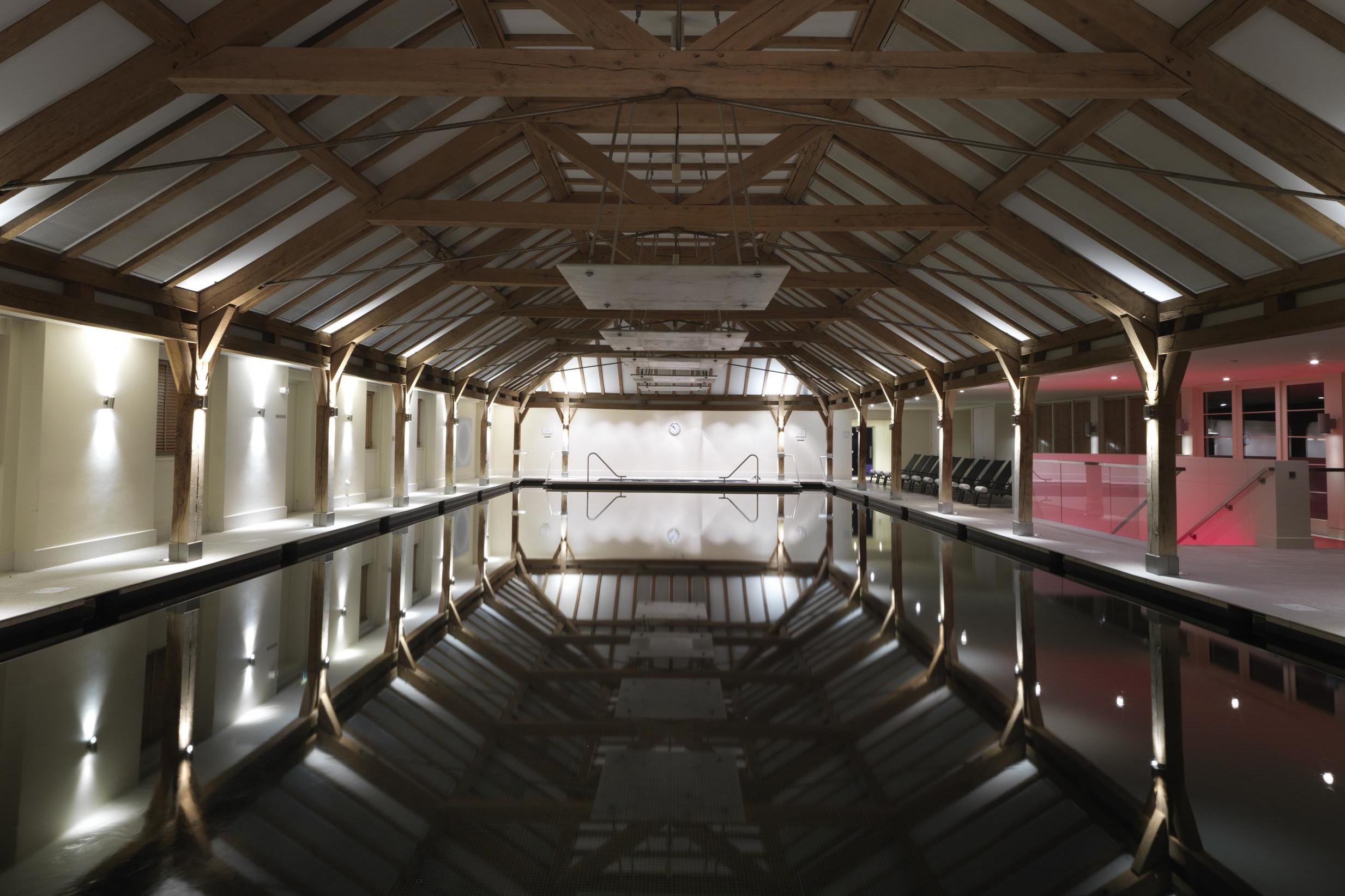 The atmospheric pool at The Grove