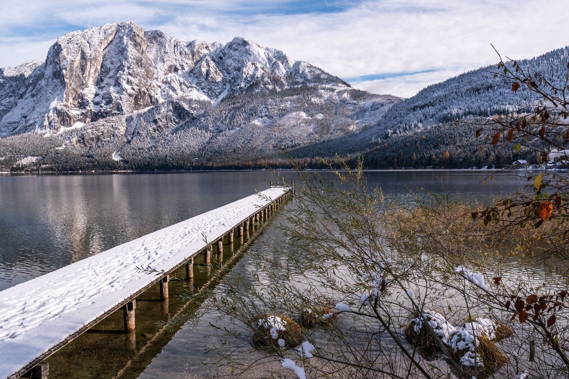 Lake Altaussee – a fitting setting for the minimalist retreat