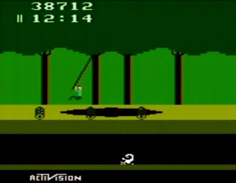 One of the earliest platform games, this Atari 2600 release proved hugely influential. Pitfall Harry is the now-forgotten hero who must make his way through a treacherous jungle environment.