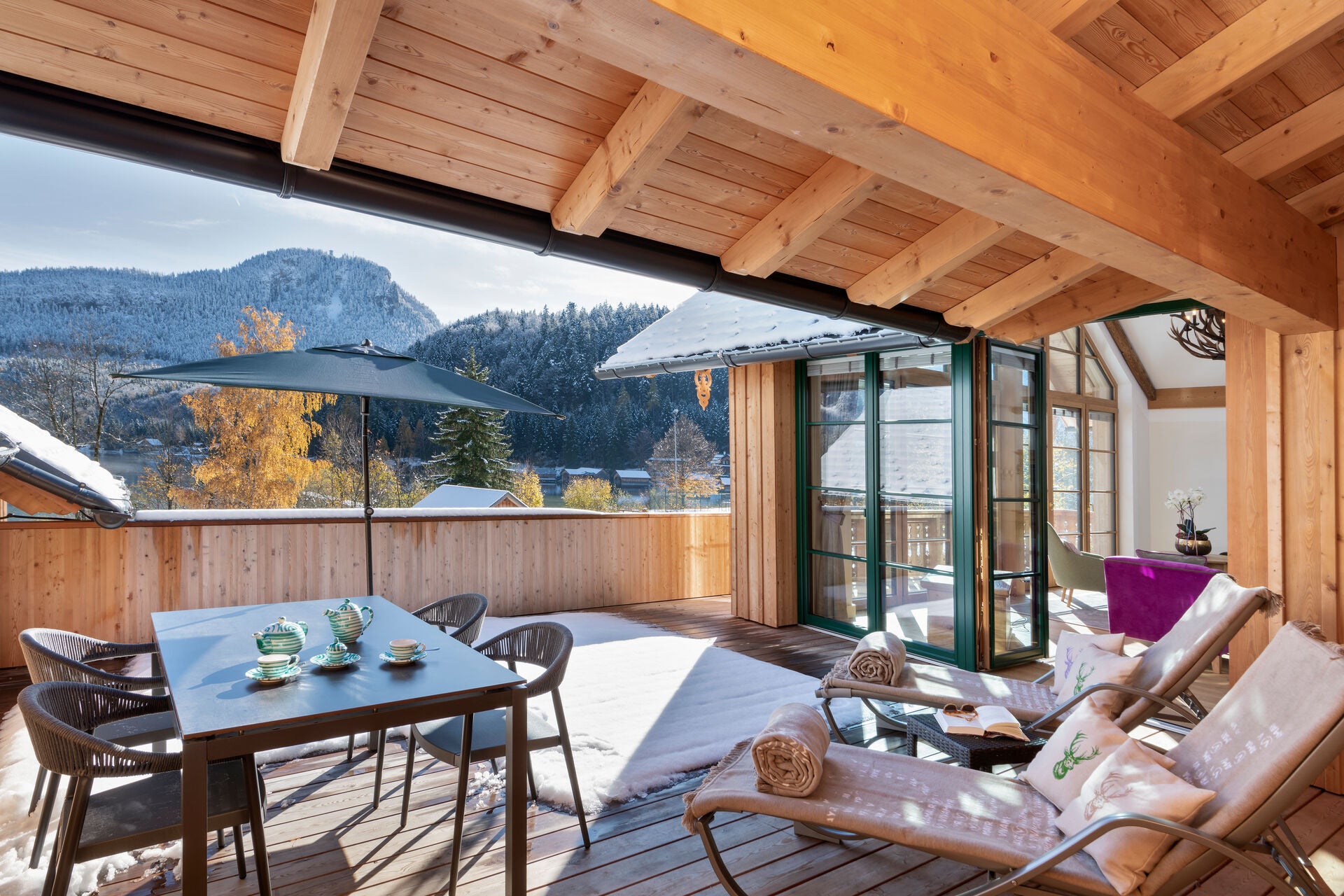 Alpine views help with the lack of food