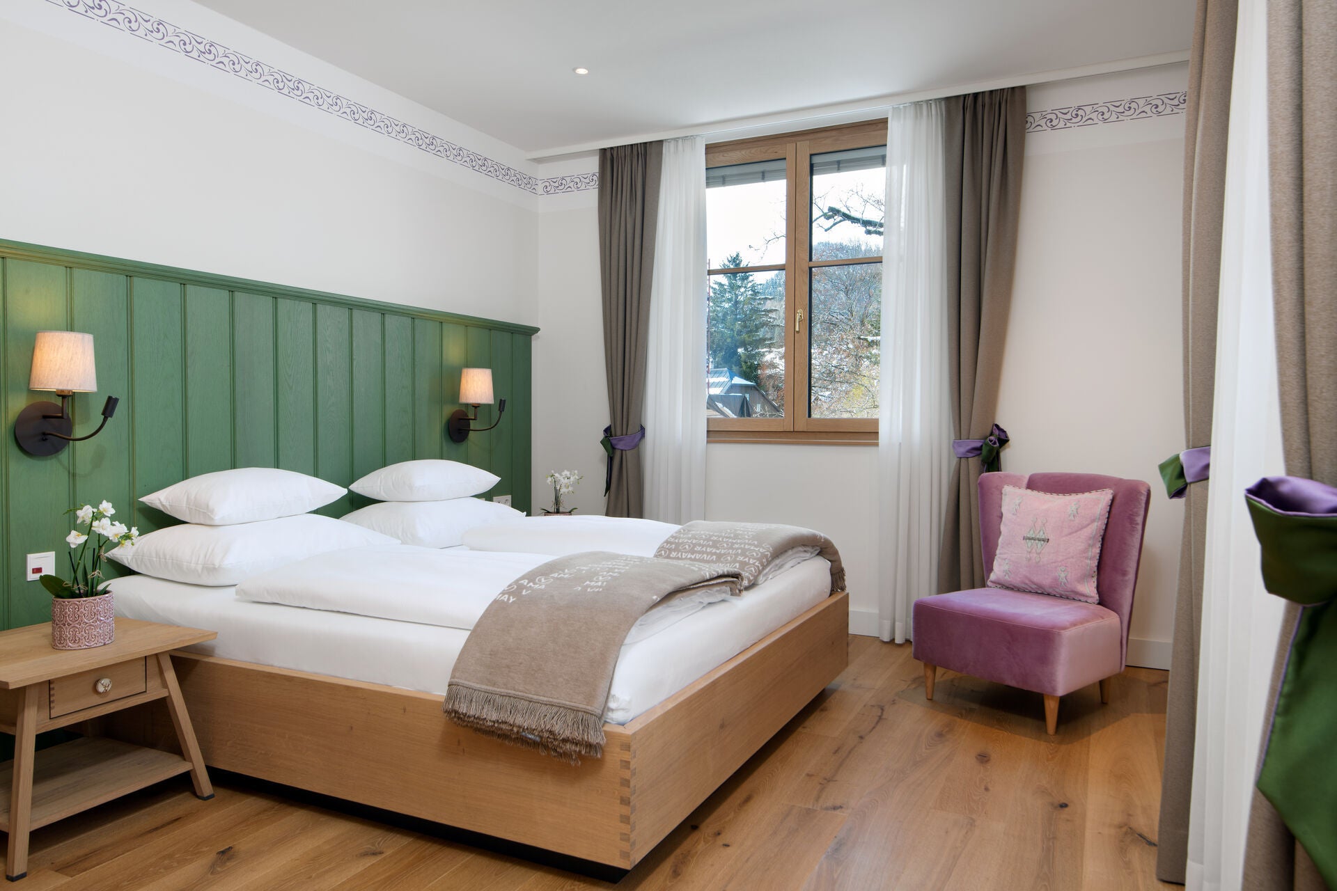 (Usually) only one duvet and one pillow per person