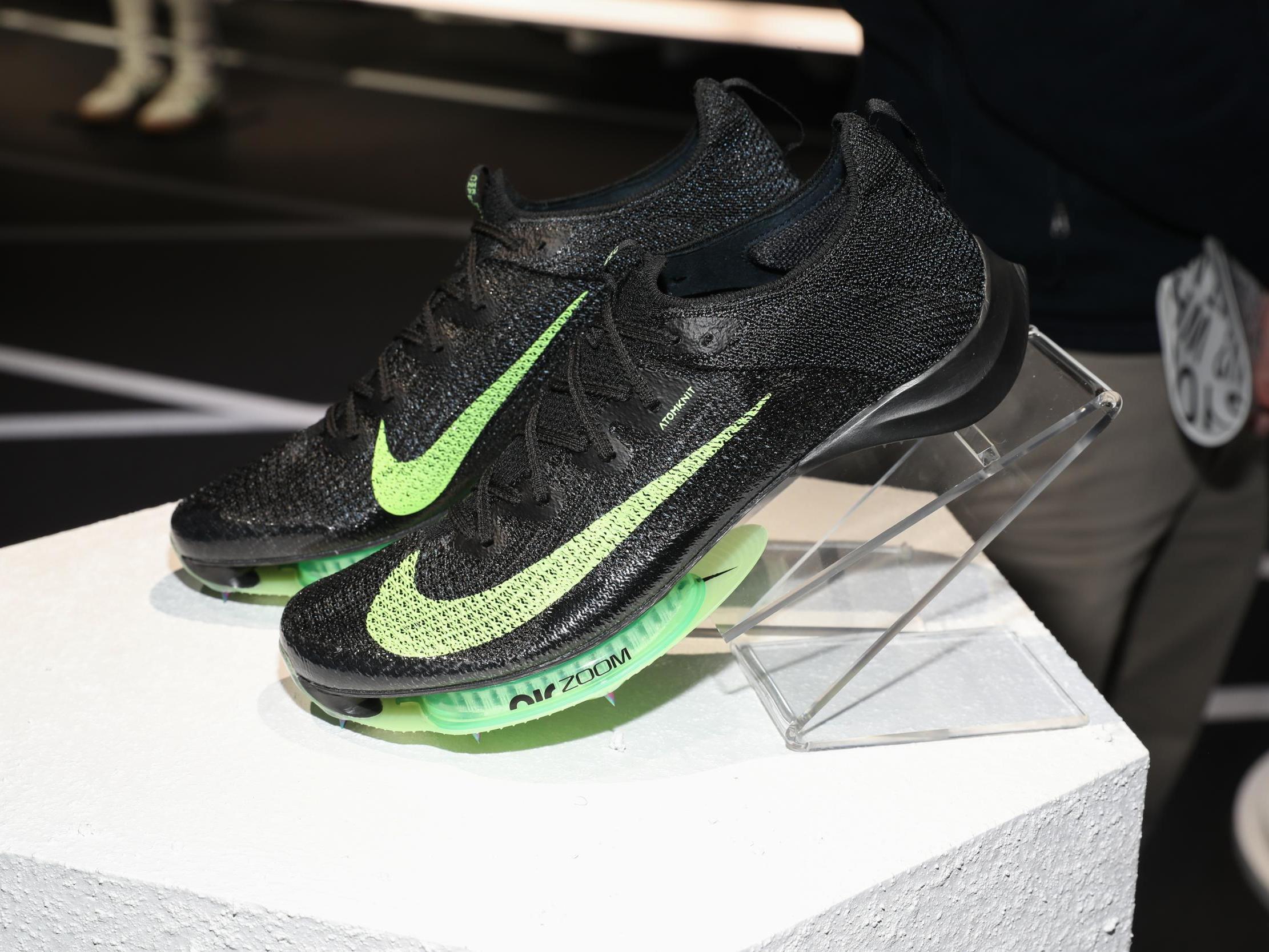 The Nike Viperfly will be used for sprinters but do not currently comply