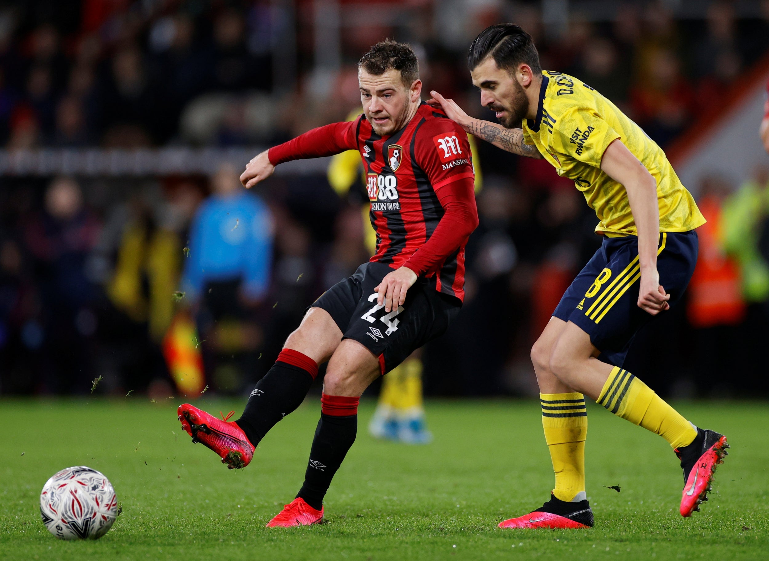 Free agent Ryan Fraser was highly sought after during his time at Bournemouth but is now in limbo