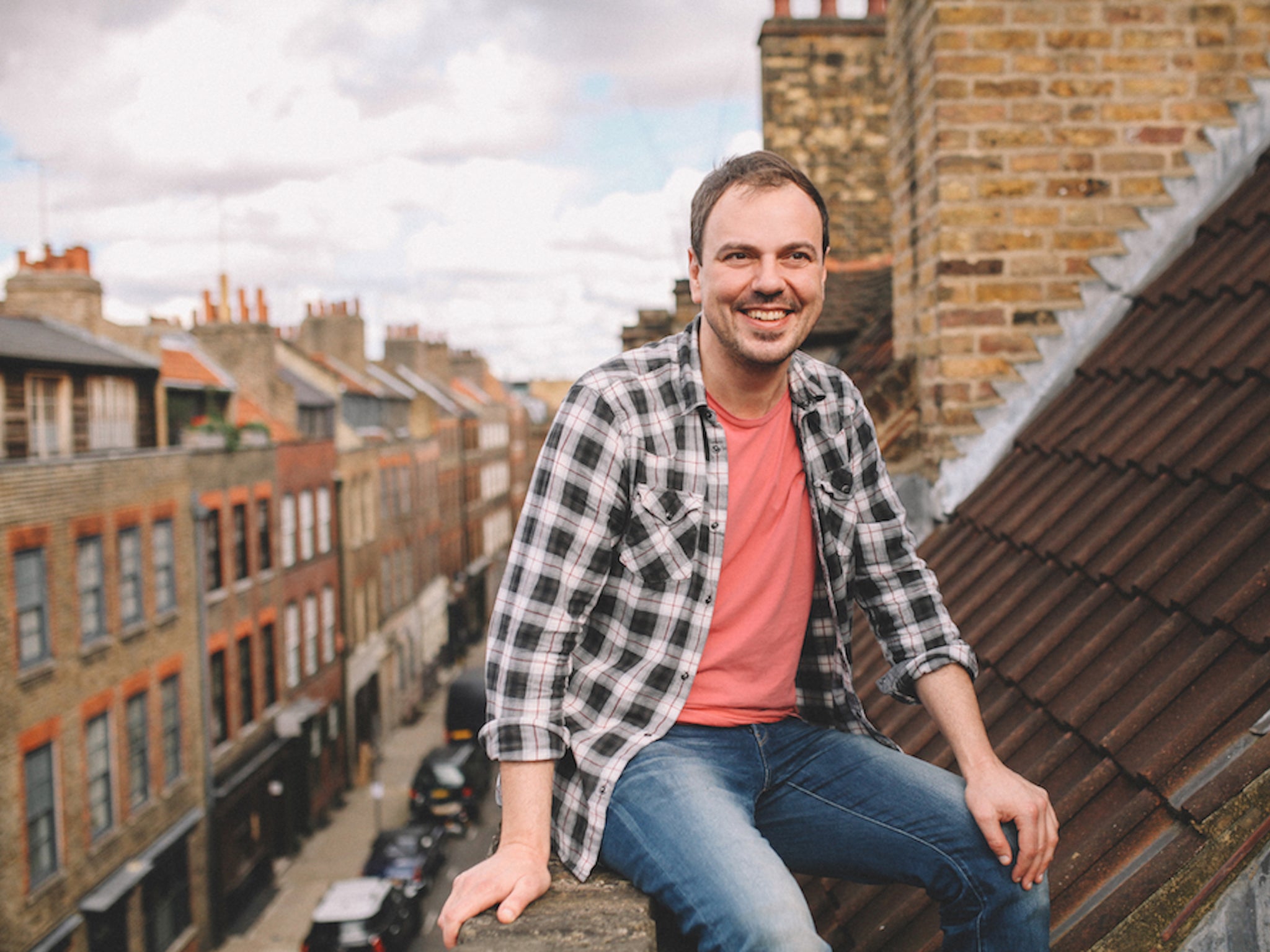 On top of the world: Hunt's business turned over £10m last year