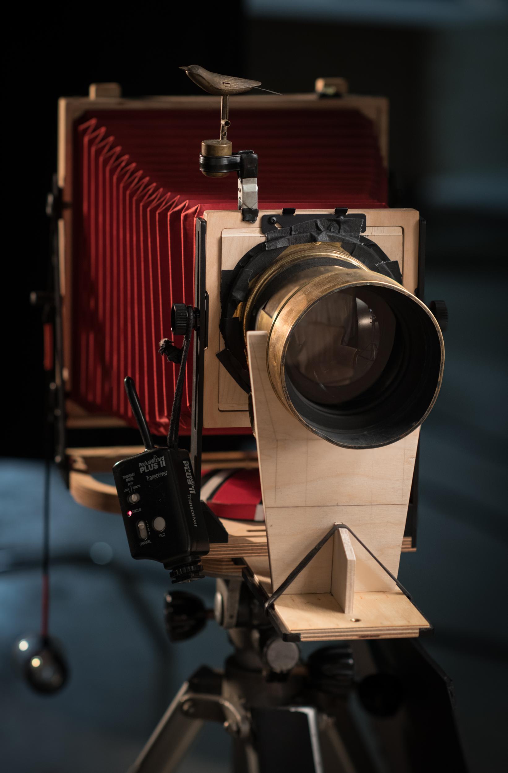 The camera lens used to photograph the cast of 'Little Women' is 139 years old