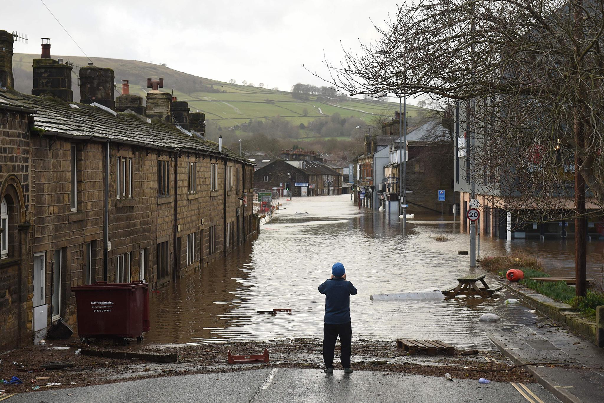 Storm Ciara disrupted air, rail and sea links, cancelled sports events, cut electrical power and flooded 800 properties