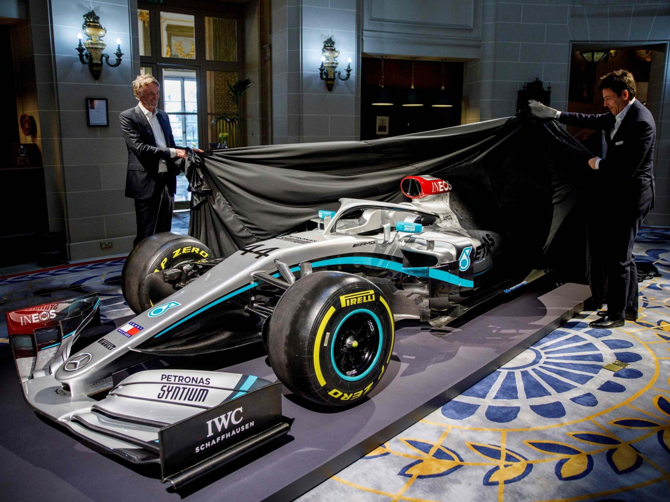 Mercedes revealed their new 2020 livery after announcing the Team Ineos deal