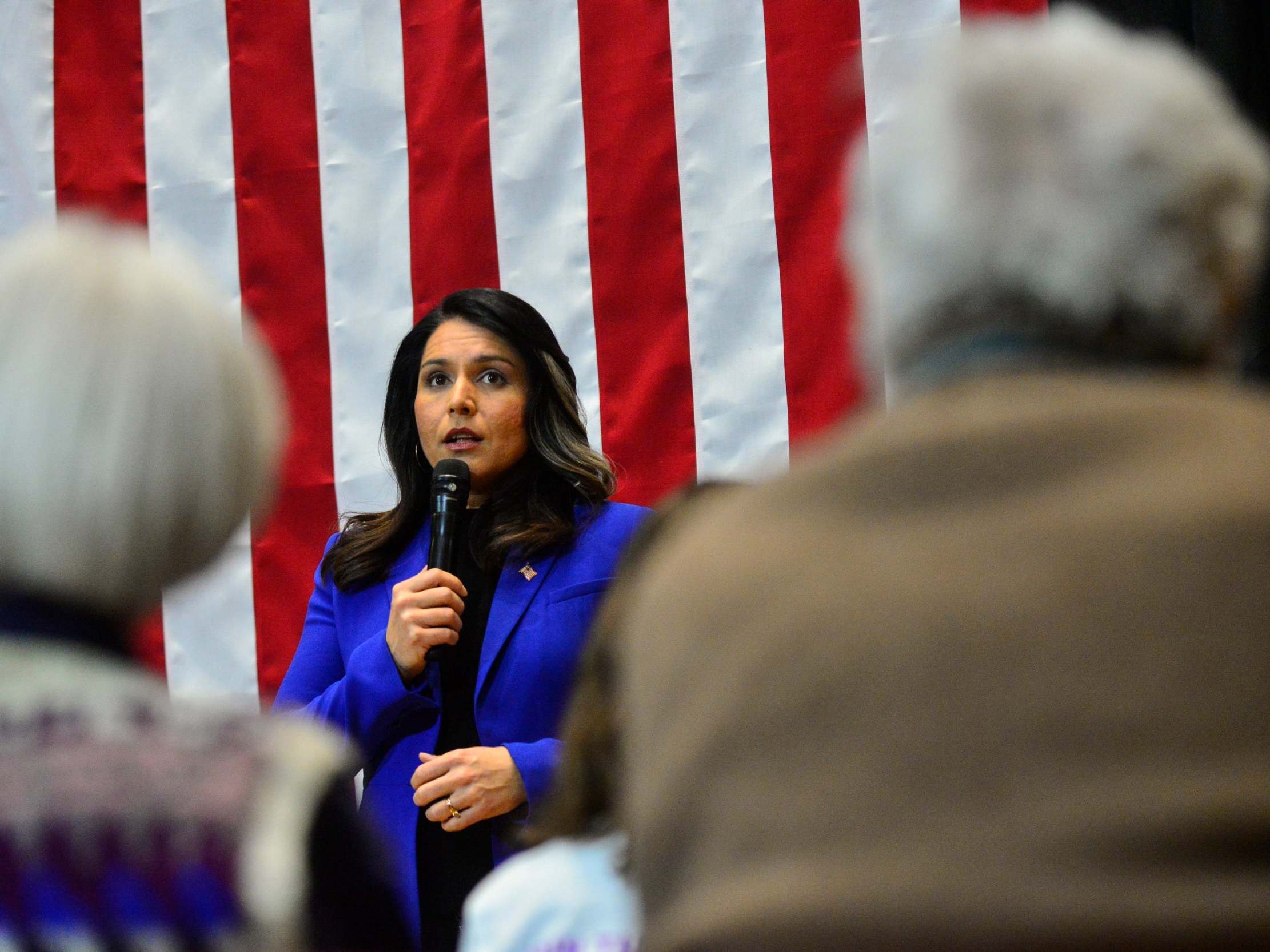 Tulsi Gabbard has focused her campaign on New Hampshire, even moving to the state after renting a property there