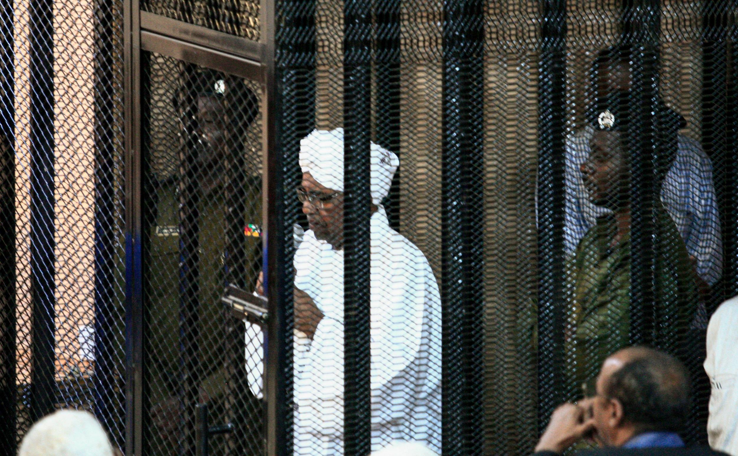 Sudan's ex-president Omar al-Bashir appears in court in the capital Khartoum, he will now be sent to the ICC for war crime charges