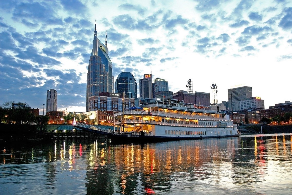 The Nashville skyline