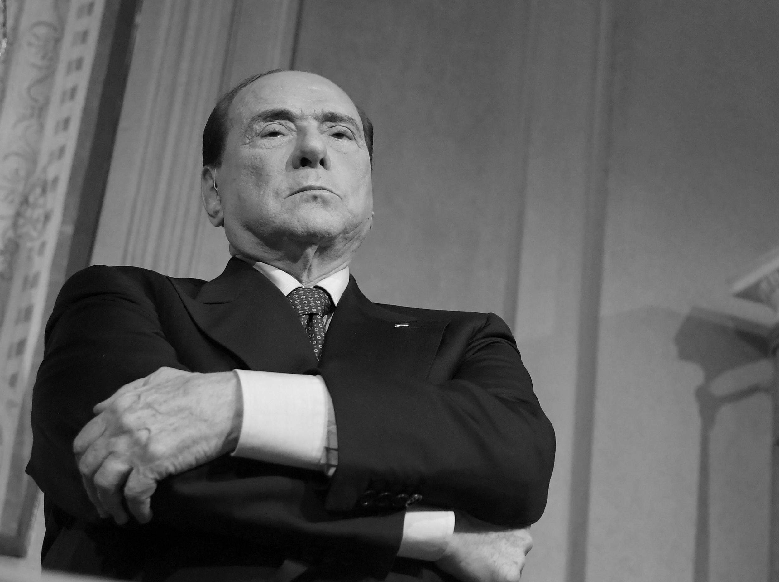 Former Italian Prime Minister Silvio Berlusconi