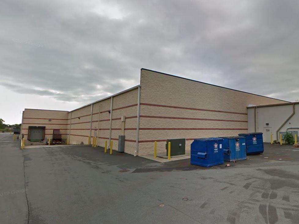 The area behind Five Below, Alamance Crossing shopping centre in North Carolina where Stephanie Cox first went missing