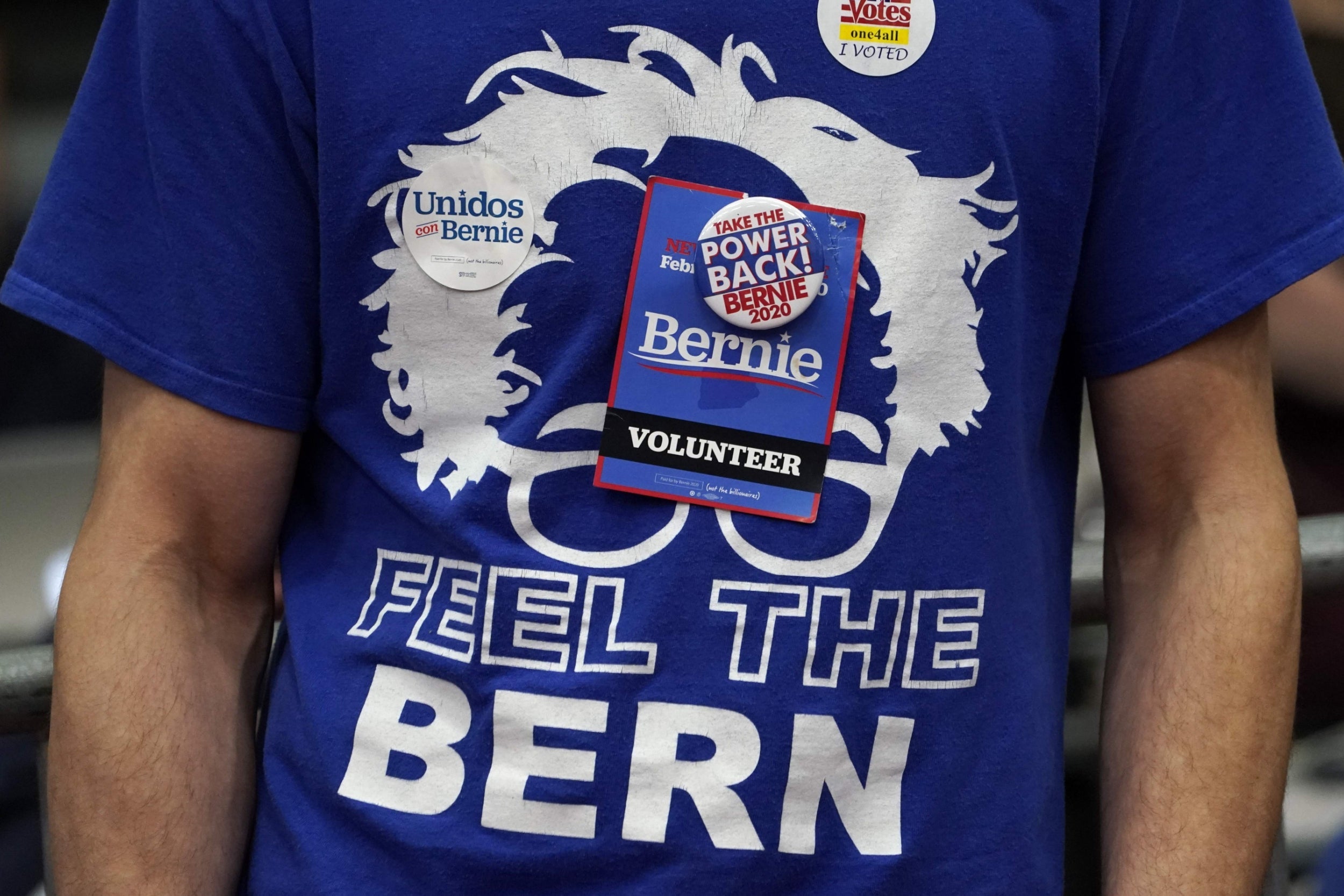 Bernie Sanders eclipsed everyone in terms of both social media followers and real-life voters