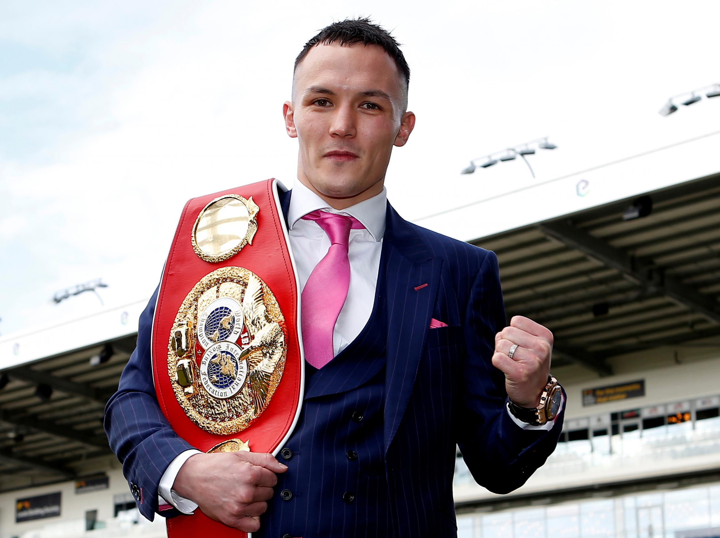 Josh Warrington has signed with Matchroom Boxing