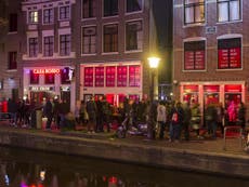 Amsterdam to move red light district to new ‘erotic centre’ outside the city in tourism overhaul