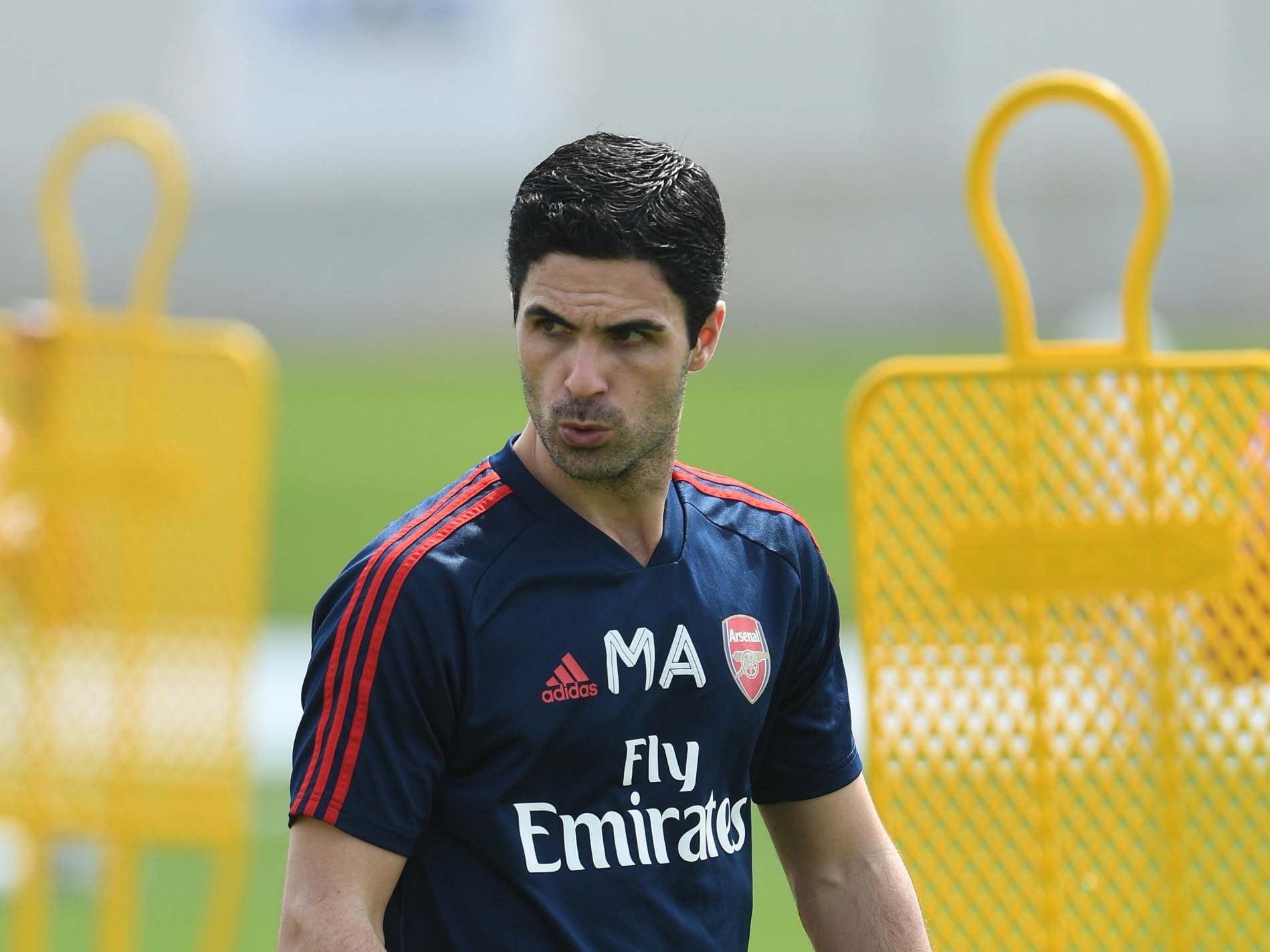 Arsenal coach Mikel Arteta explained to Lacazette why he had been dropped