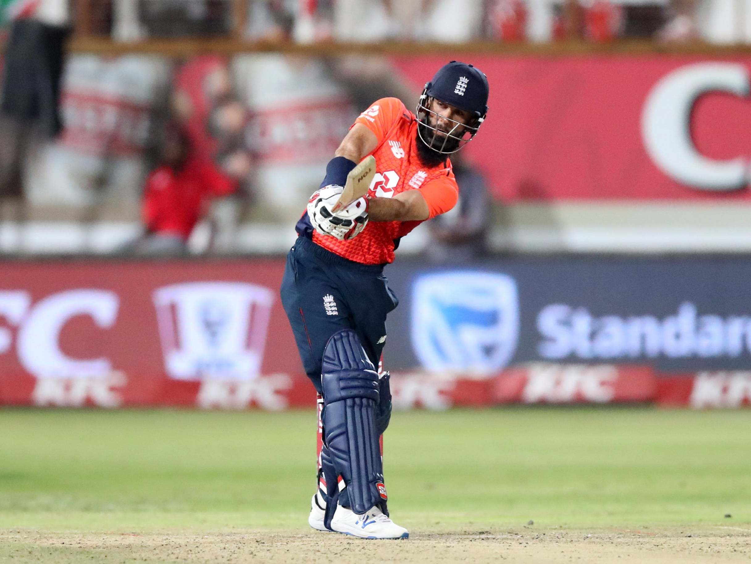 Moeen Ali's stunning cameo helped England to a slender victory