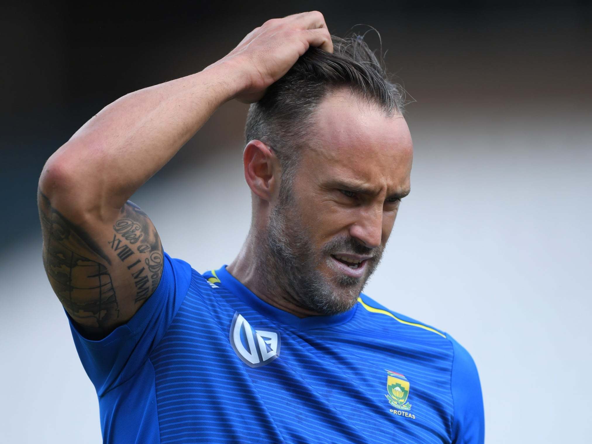 Du Plessis has endured a tough year as captain