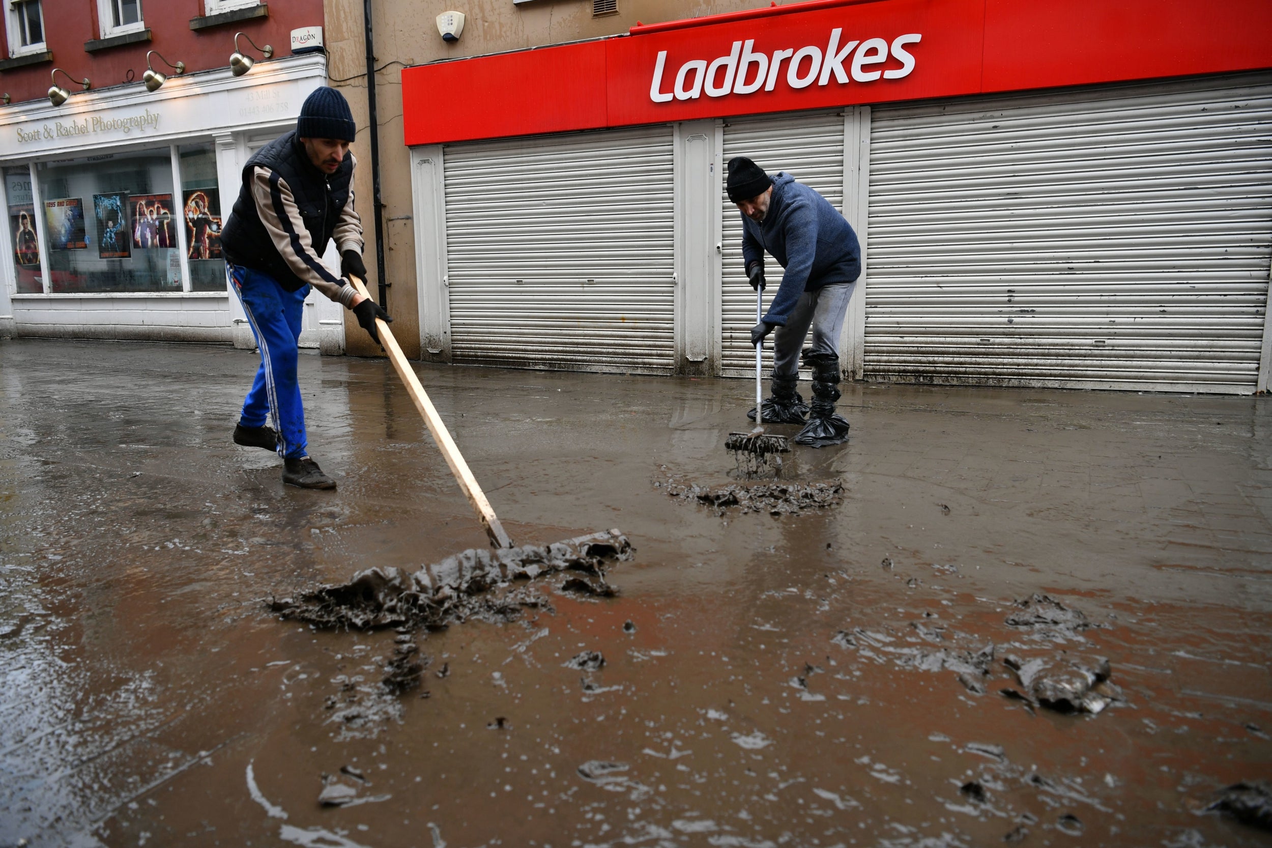 The area was badly hit by flooding during Storm Dennis in 2020