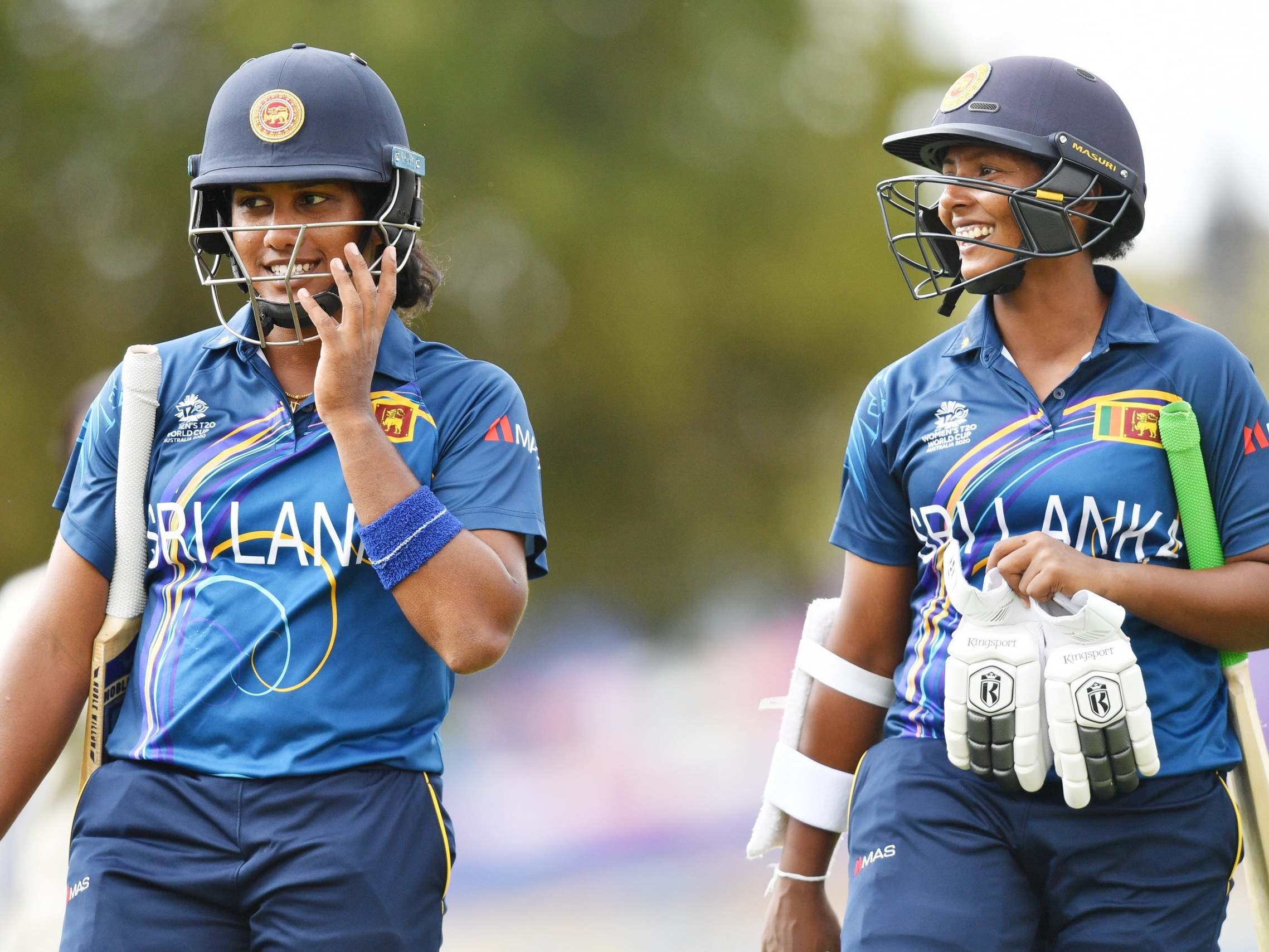 Chamari Atapattu and Hasini Perera guided Sri Lanka to the win