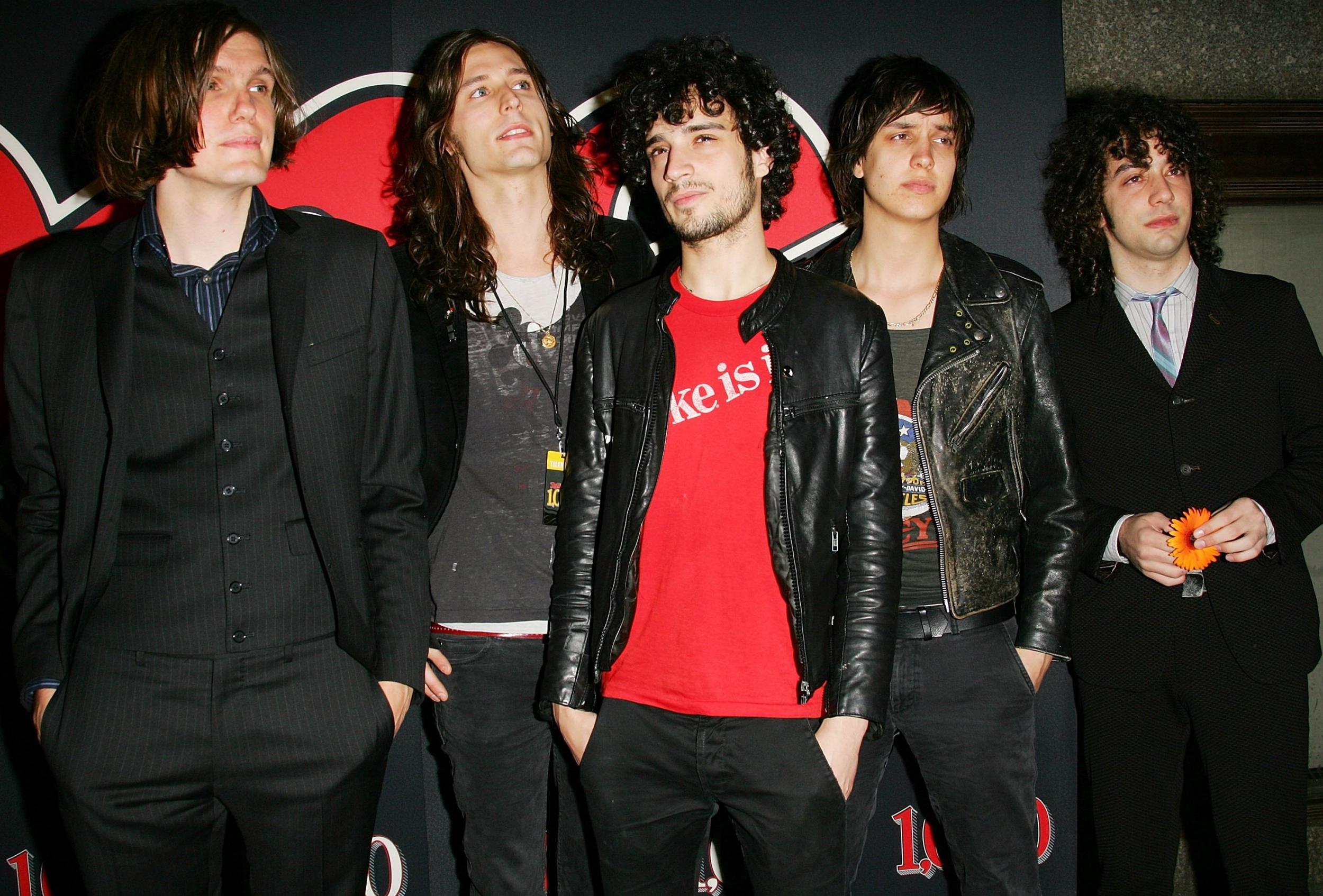 The Strokes in 2006, from left: Nikolai Fraiture, Nick Valensi, Fabrizio Moretti, Julian Casablancas and Albert Hammon Jr