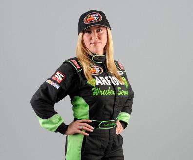 Former Nascar driver Candace Muzny was found dead in her home on Monday evening