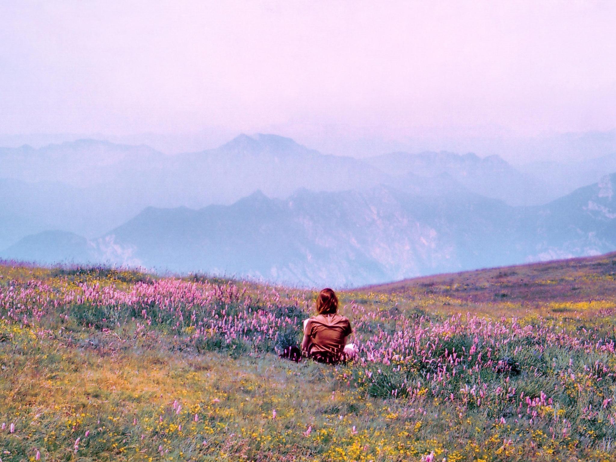 ‘Self in Monte Baldo’, from the series ‘Hayao Miyazaki, Are You There?’ (Maya Beano)