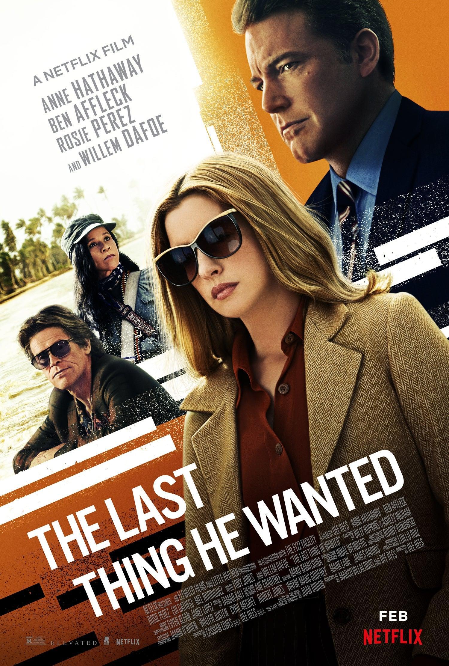 ‘The Last Thing He Wanted’ attracted abysmal reviews