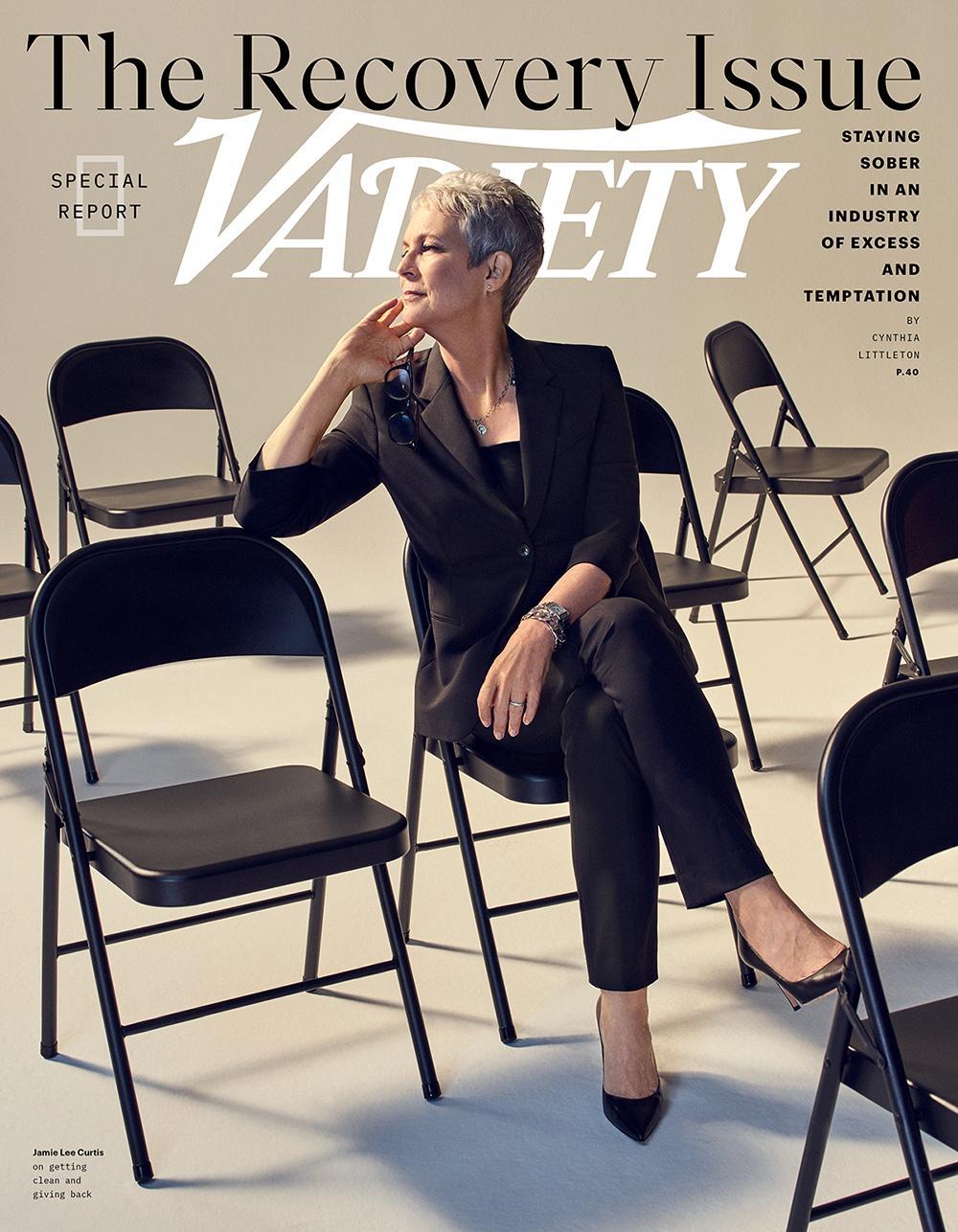 Jamie Lee Curtis appears on the cover of Variety’s ‘recovery’ issue in November