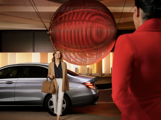 Flying start: until July, Virgin Atlantic's highest spending passengers qualify for a free Mercedes E-class to the airport