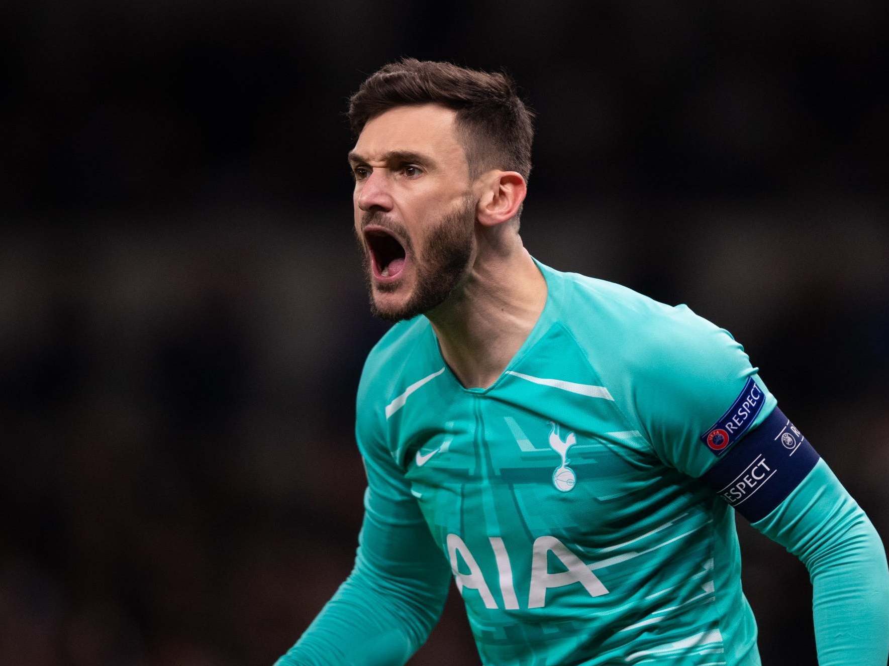 Tottenham captain and goalkeeper Hugo Lloris