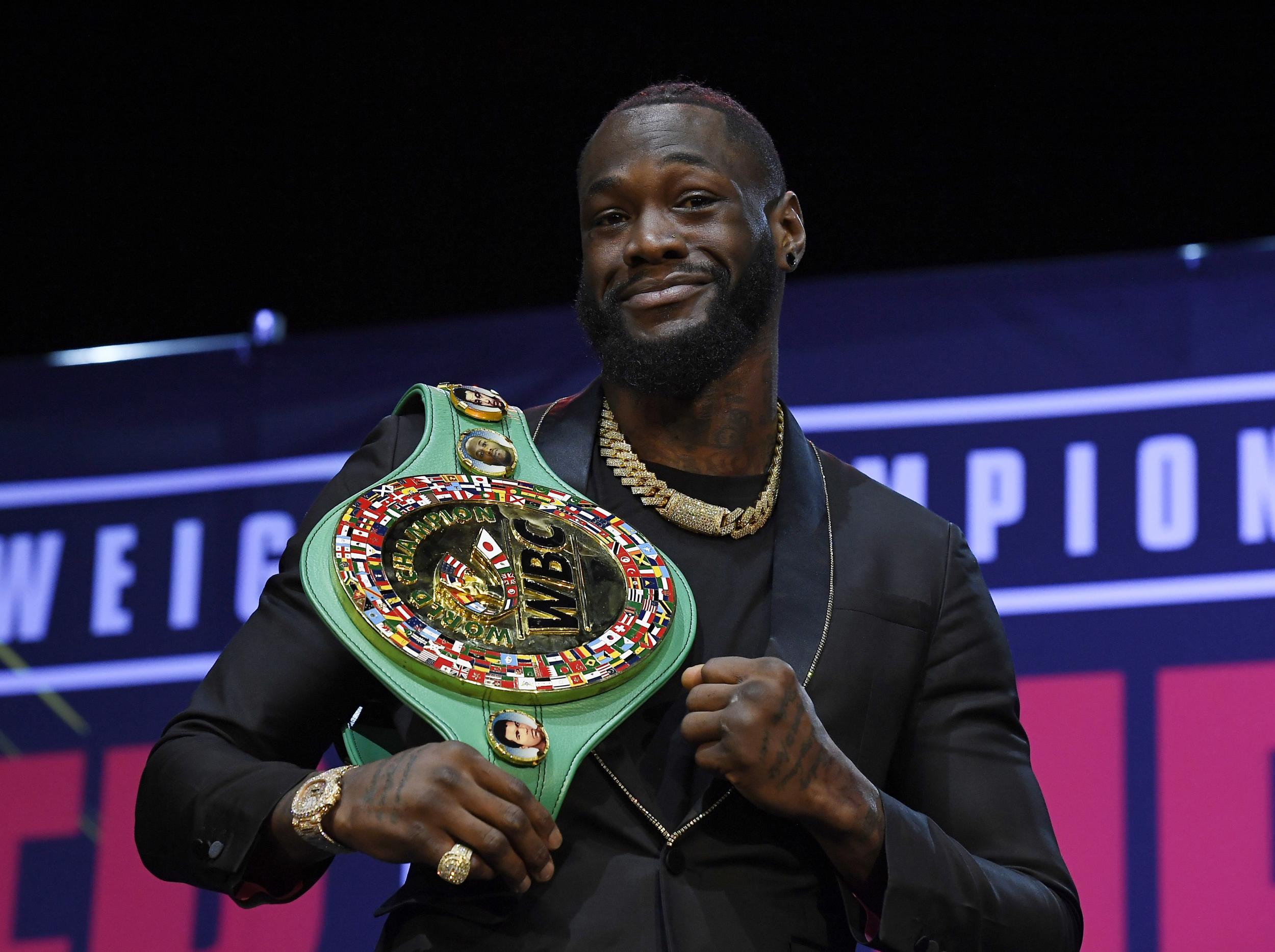 Deontay Wilder is WBC champion