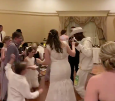 Lil Nas X crashes Disney wedding and dances to ‘Old Town Road’ 