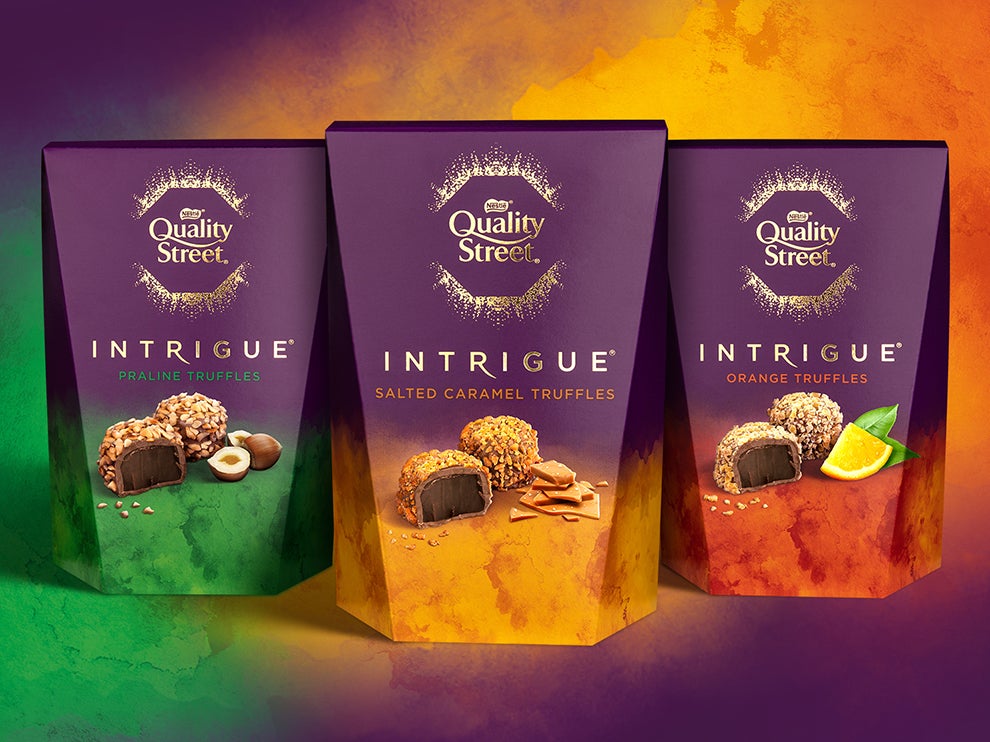 Quality Street Intrigue truffles