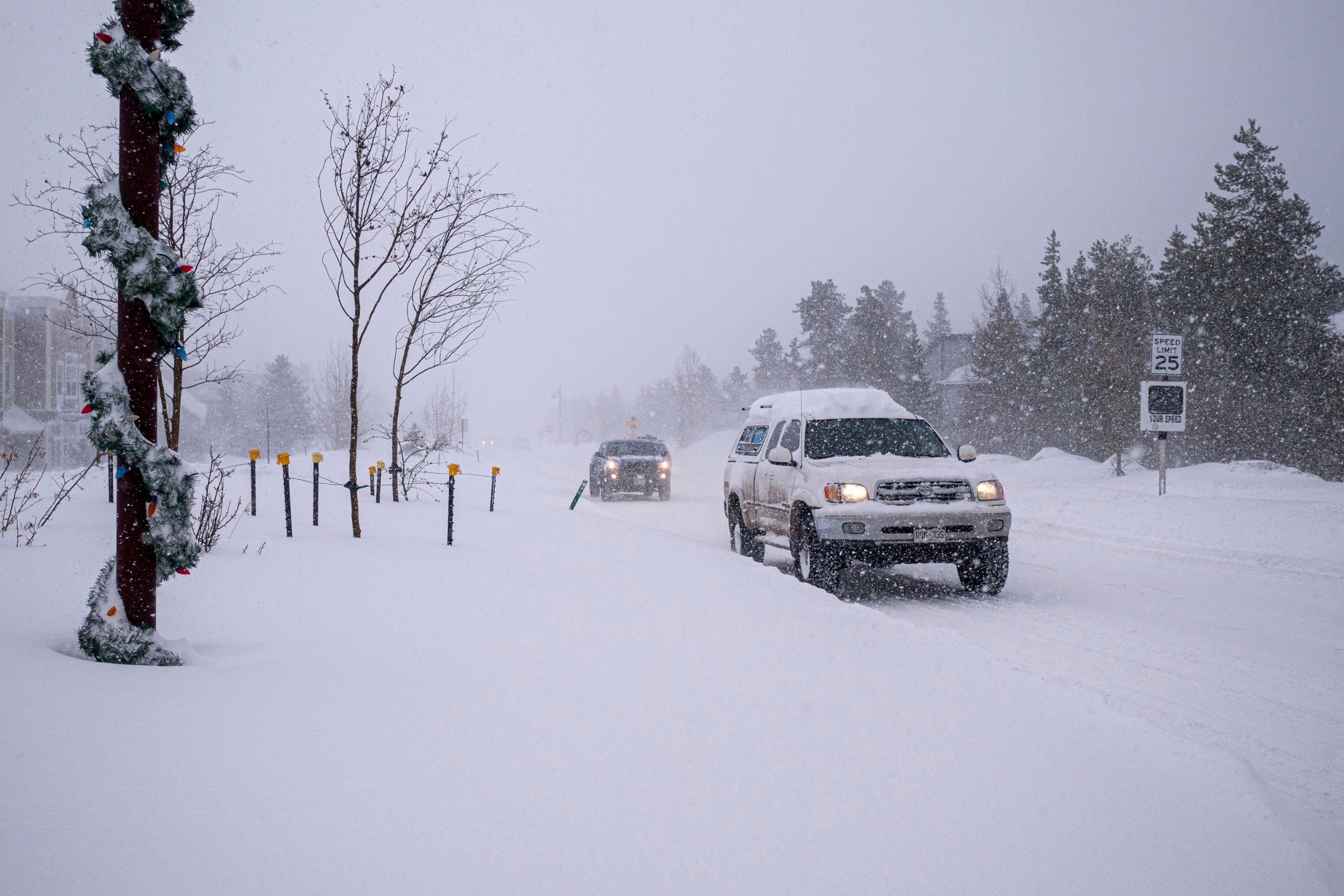 Fort Collins, Loveland, and Greeley areas are said to have seen saw about a half-inch of snow with winds over 50 mph