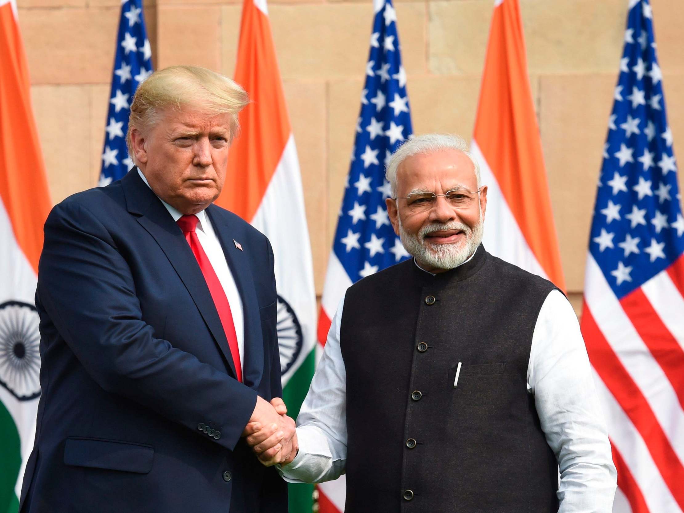 Donald Trump and Narendra Modi